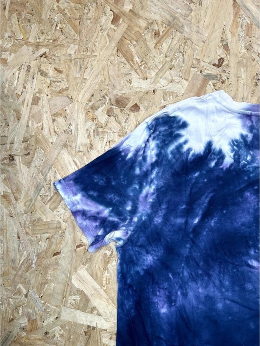Denim & Flower Ricky Singh Tie Dye T-Shirt Mens Large Purple Blue Take A Hike - Picture 12 of 14